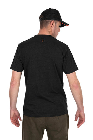 Fox Collection T Shirt Black & Orange