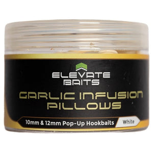 Elevate Baits Garlic Pillows White