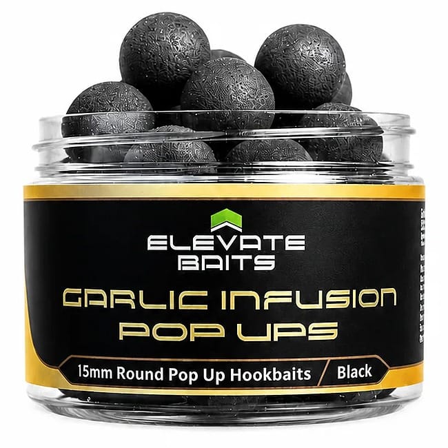 Elevate Baits Garlic Infusion Natural Pop Ups