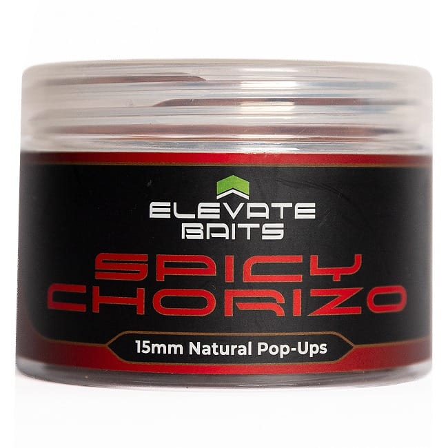 Elevate Baits Spicy Chorizo Natural Pop Ups