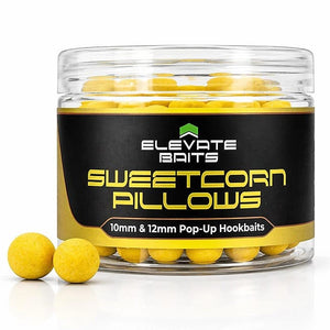 Elevate Baits Sweetcorn Pillows 10 & 12mm Pop Ups