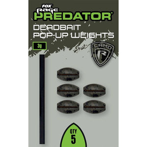 Fox Rage Predator Deadbait Pop Up Weights