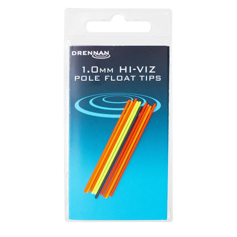 Drennan Hi-Viz Pole Float Tips 1mm