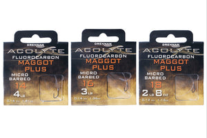 Drennan Acolyte Maggot+ Micro Barbed To Fluorocarbon