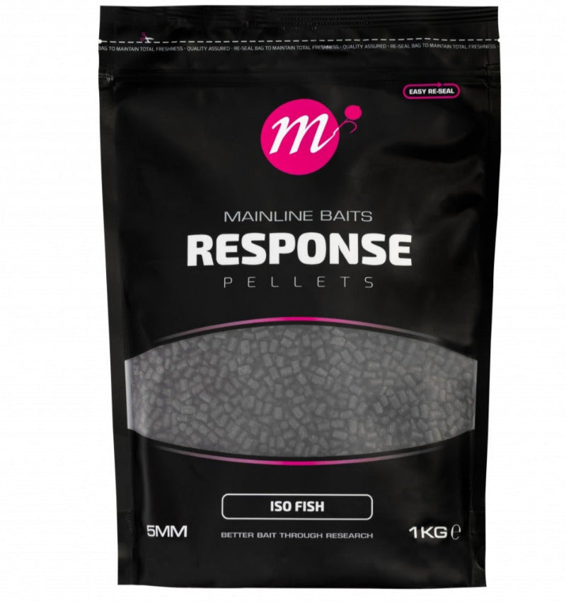 Mainline Baits ISO Fish Response Pellet 1kg – Bankside Tackle