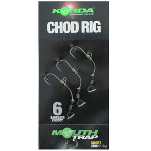 Korda Ready-Tied Chod Rigs Barbless