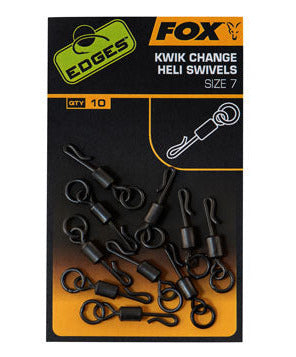 Fox Edges Kwik Change Heli Swivels Size 7