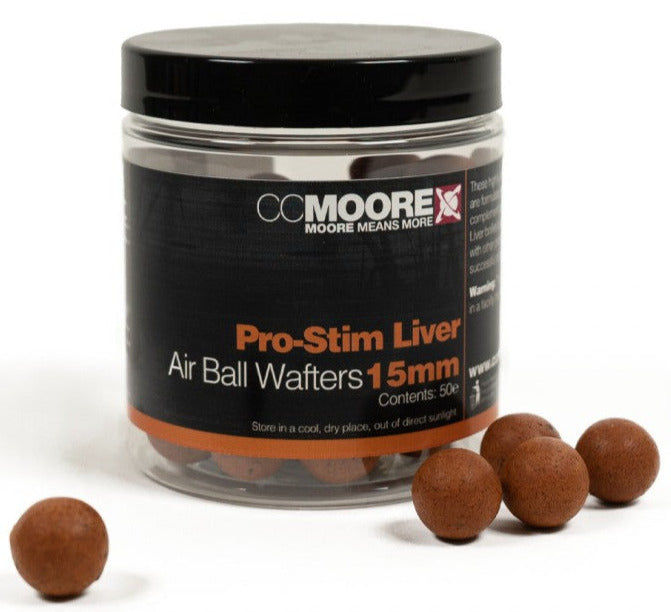CC Moore Pro-Stim Liver Air Ball Wafters 15mm
