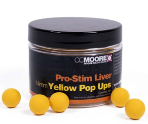 CC Moore Pro-Stim Liver Yellow Pop Ups