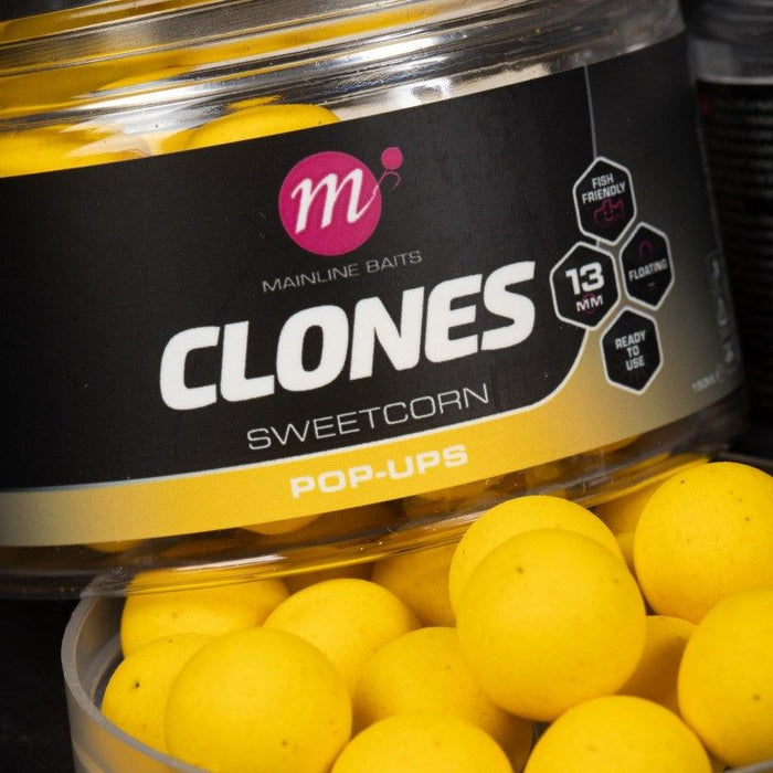 Mainline Baits Clones Sweetcorn Pop Ups 13mm