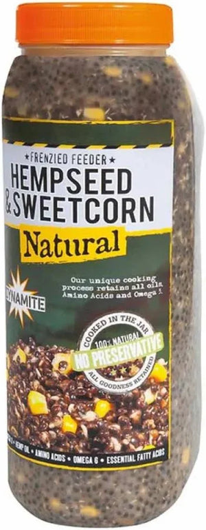 Dynamite Baits Frenzied Hempseed & Sweetcorn