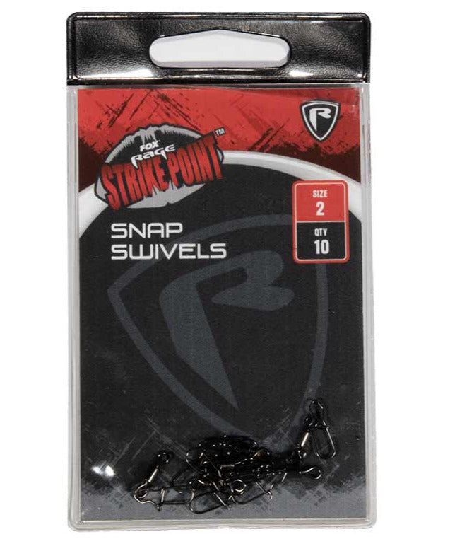 Fox Rage Strike Point Snap Swivels