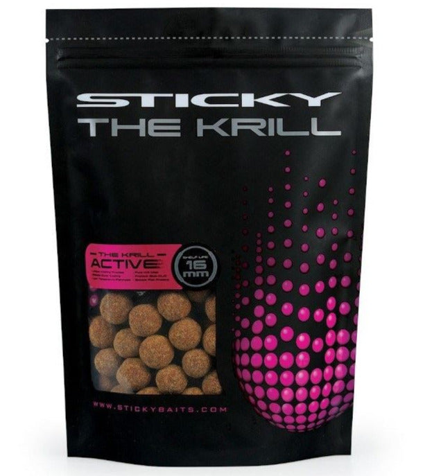 Sticky Baits Krill Active Shelf Life Boilies