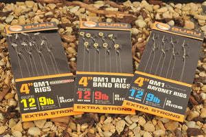 Guru 4" QM1 Bayonet Rigs, Coarse Hooks, Guru, Bankside Tackle