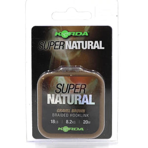 Korda Supernatural Braid Gravel Brown