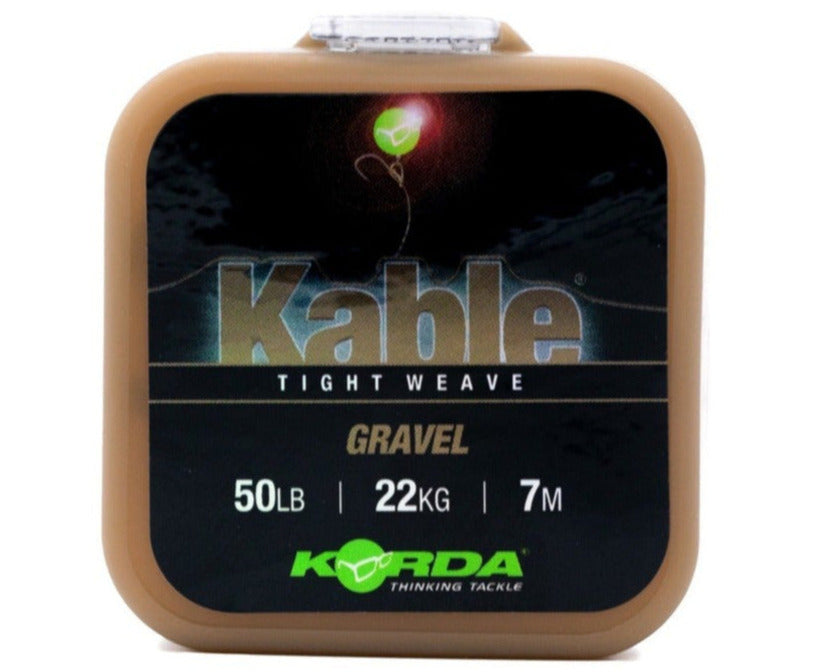 Korda Kable Tight Weave Leadcore Gravel 7m Spool