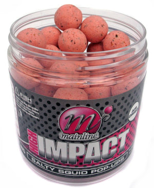 Mainline Baits Hi Impact Salty Squid Pop-Ups 15mm, Hookbaits, Mainline Baits, Bankside Tackle