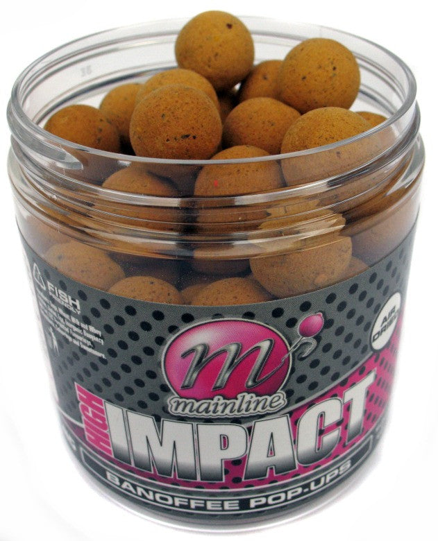 Mainline Baits Hi Impact Banoffee Pop-Ups 15mm