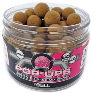 Mainline Baits Cell 12mm Mini Pop Ups, Hookbaits, Mainline Baits, Bankside Tackle