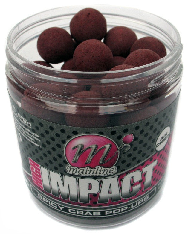 Mainline Baits Hi Impact Spicy Crab Pop-Ups 15mm