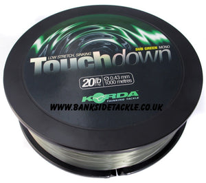 Korda Touchdown Mono 1000m, Line & Braid, Korda, Bankside Tackle