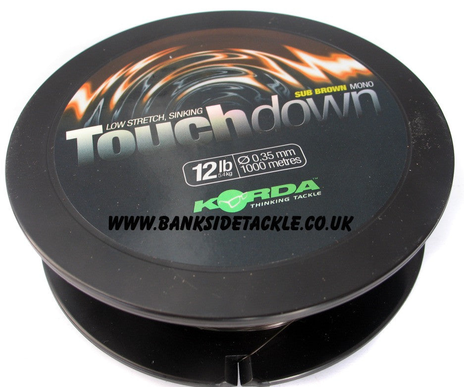 Korda Touchdown Mono 1000m, Line & Braid, Korda, Bankside Tackle
