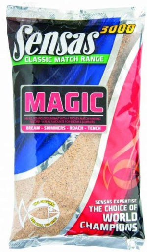 Sensas 3000 Magic Natural, Groundbaits, Sensas, Bankside Tackle