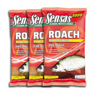 Sensas 3000 Natural Roach, Groundbaits, Sensas, Bankside Tackle