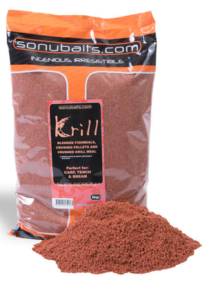 Sonubaits Supercrush Krill Groundbait 2kg, Groundbaits, Sonu Baits, Bankside Tackle