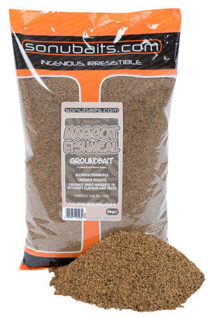 Sonu Baits Maggot Fishmeal Groundbait 2kg, Groundbaits, Sonu Baits, Bankside Tackle