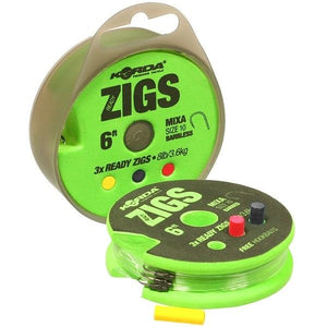 Korda Ready Zigs Barbed, Zigs & Floaters, Korda, Bankside Tackle