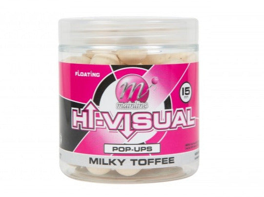 Mainline Baits Hi-Visual Milky Toffee Pop-Ups