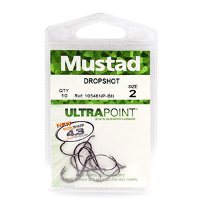 Mustad 10546NP-BN Dropshot Hook