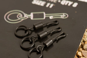 Korda Quick Change Ring Swivel, Rig Bits, Korda, Bankside Tackle