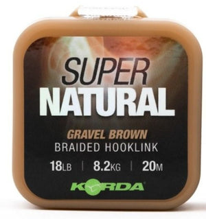 Korda Supernatural Braid Gravel Brown