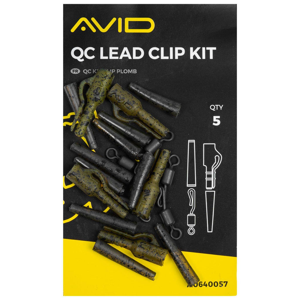 Avid Carp Outline QC Lead Clip Kit