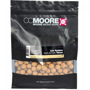 CC Moore Live System 15mm Shelf-Life Boilies