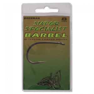 Drennan Super Specialist Barbel Hooks, Coarse Hooks, Drennan, Bankside Tackle