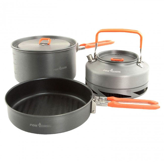 Fox Cookware Medium 3pc Set, Stoves & Cooking, Fox, Bankside Tackle