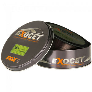 Fox Exocet Mono Trans Khaki, Line & Braid, Fox, Bankside Tackle