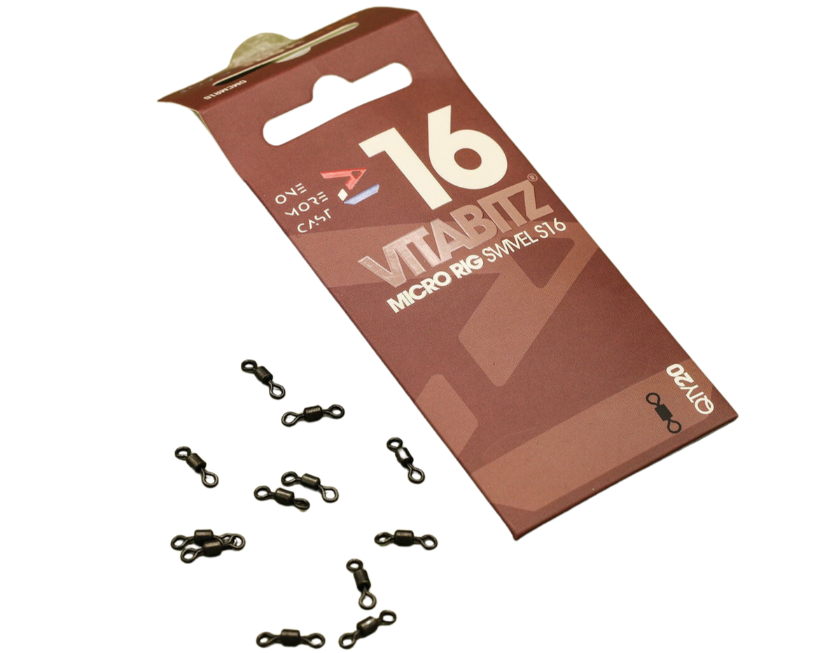 OMC Vitabitz Micro Rig Swivels Size 16 | Bankside Tackle