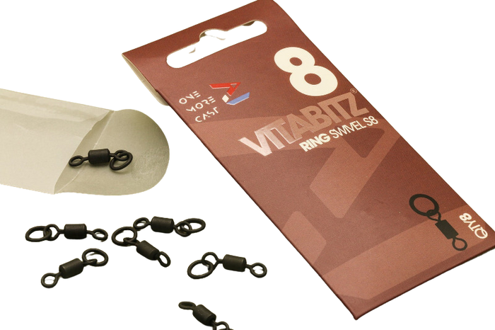 OMC Vitabitz Size 8 Ring Swivels