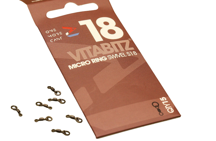 OMC Vitabitz Micro Ring Swivels Size 18