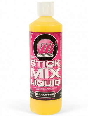 Mainline Baits Banoffee Stick Mix Liquid, Bait Additives, Mainline Baits, Bankside Tackle