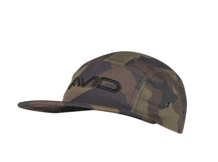 Avid Carp Camo 5 Panel Cap