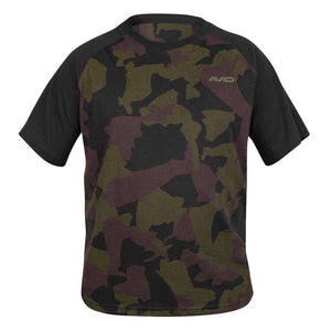 Avid Carp Distortion Camo Lite T-Shirt