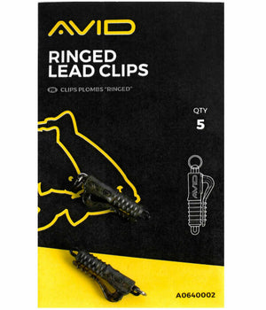 Avid Carp Outline Ringed Lead Clips