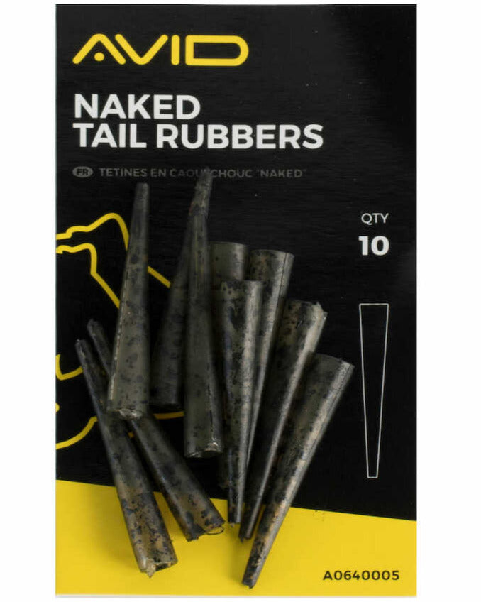 Avid Carp Outline Naked Tail Rubbers