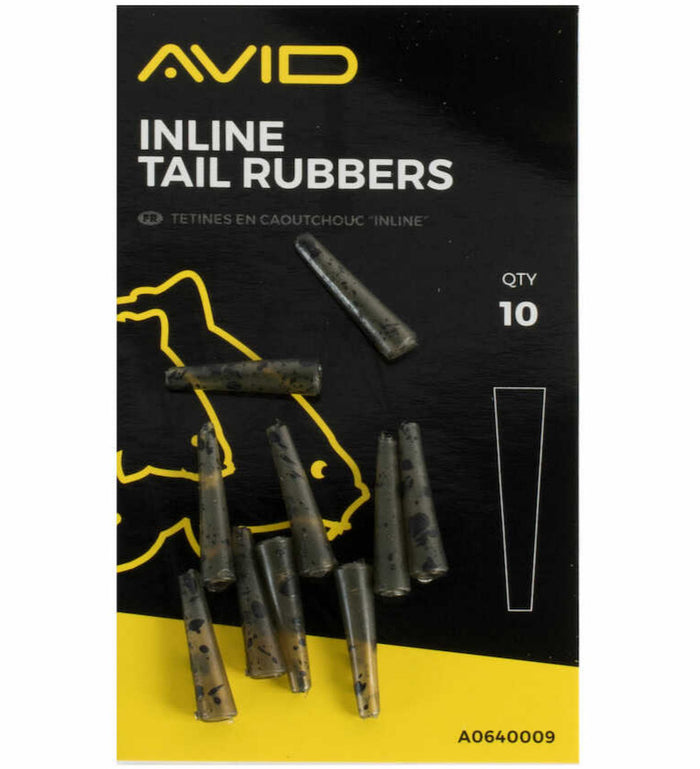 Avid Carp Outline Inline Tail Rubbers