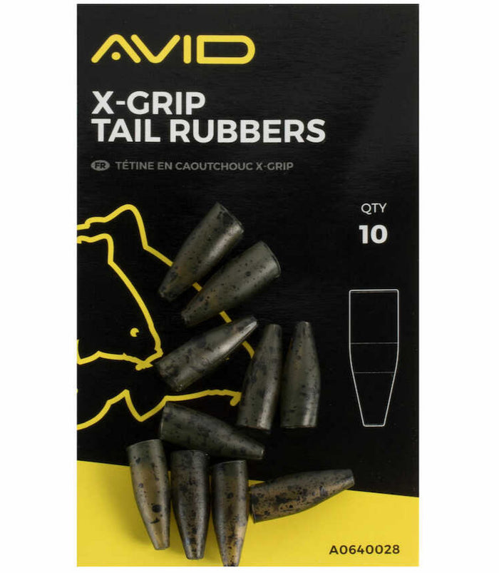 Avid Carp Outline X-Grip Tail Rubbers